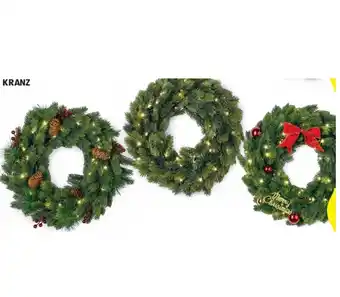 Hofer LED Weihnachts-Kranz HOFER Angebot