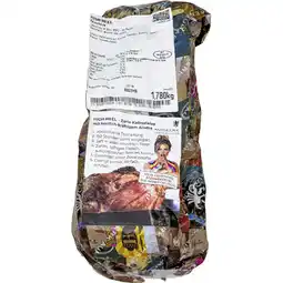 Metro Kalbsstelze, Preisangabe ohne MwSt. (Preis inkl. MwSt. 27,49 €), METRO Angebot