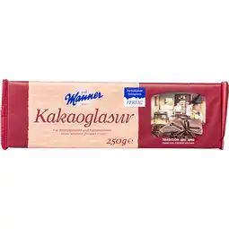 Metro Kakaoglasur, Preisangabe ohne MwSt. (Preis inkl. MwSt. 3,29 €), METRO Angebot