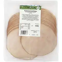 Metro Putenschinken Mini, Preisangabe ohne MwSt. (Preis inkl. MwSt. 8,90 €), METRO Angebot