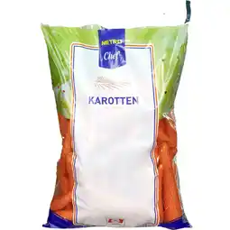 Metro Karotten, Preisangabe ohne MwSt. (Preis inkl. MwSt. 1,31 €), METRO Angebot