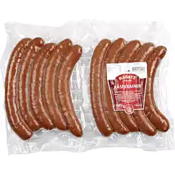 Metro Käsekrainer, Preisangabe ohne MwSt. (Preis inkl. MwSt. 9,34 €), METRO Angebot