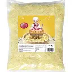 Metro Knöpflekäse gerieben, Preisangabe ohne MwSt. (Preis inkl. MwSt. 14,18 €), METRO Angebot