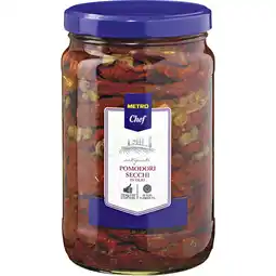 Metro Tomaten getrocknet, Preisangabe ohne MwSt. (Preis inkl. MwSt. 9,23 €), METRO Angebot