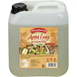 Metro Apfelessig 5%, Preisangabe ohne MwSt. (Preis inkl. MwSt. 7,91 €), METRO Angebot