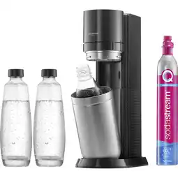 Metro Wassersprudler Duo Titan Aktionspack, Preisangabe ohne MwSt. (Preis inkl. MwSt. 119,99 €), METRO Angebot