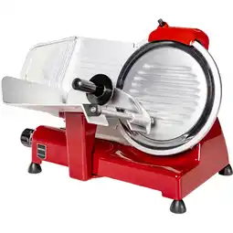 Metro Aufschnittmaschine GFS2025R rot, Preisangabe ohne MwSt. (Preis inkl. MwSt. 360,00 €), METRO Angebot