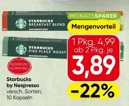 Spar Starbucks by Nespresso Angebot