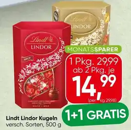Spar Lindt Lindor Kugeln Angebot
