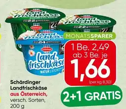 Spar Schärdinger Landfrischkäse Angebot
