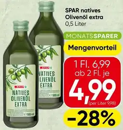 Spar SPAR natives Olivenöl extra Angebot