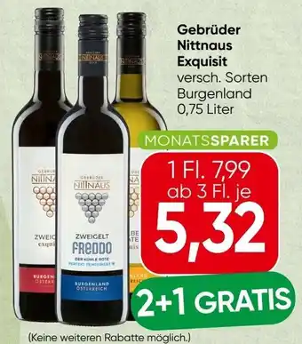 Spar Gebrüder Nittnaus Exquisit Angebot