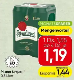Spar Pilsner Urquell Angebot