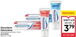 Maximarkt Sensodyne Zahncreme Angebot