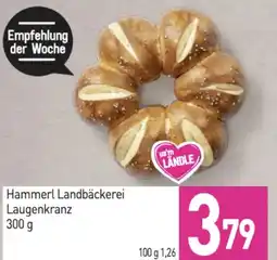 Sutterlüty Hammerl Landbäckerei Laugenkranz Angebot