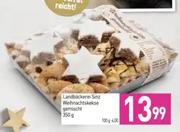 Sutterlüty Landbäckerei Sinz Weihnachtskekse gemischt Angebot