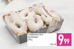 Sutterlüty Landbäckerei Sinz Vanillekipfel Angebot