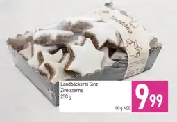 Sutterlüty Landbäckerei Sinz Zimtsterne Angebot