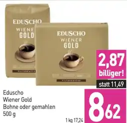 Sutterlüty Eduscho Wiener Gold Bohne oder gemahlen Angebot