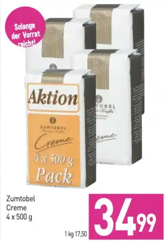 Sutterlüty Zumtobel Creme Angebot