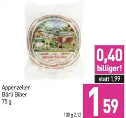 Sutterlüty Appenzeller Bärli Biber Angebot