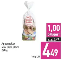 Sutterlüty Appenzeller Mini Bärli Biber Angebot
