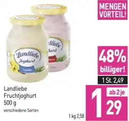 Sutterlüty Landliebe Fruchtjoghurt Angebot