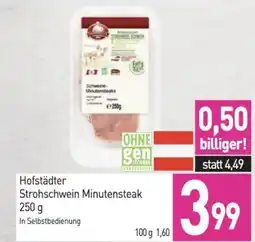 Sutterlüty Hofstädter Strohschwein Minutensteak Angebot