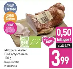 Sutterlüty Metzgerei Walser Bio Partyschinken Angebot