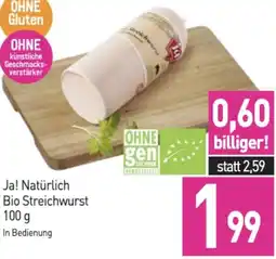 Sutterlüty Ja! Natürlich Bio Streichwurst Angebot