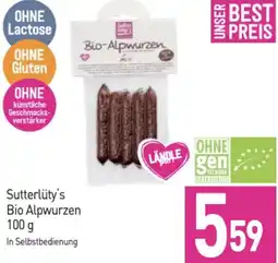 Sutterlüty Sutterlüty's Bio Alpwurzen Angebot