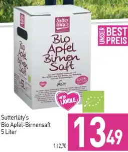 Sutterlüty Sutterlüty's Bio Apfel-Birnensaft Angebot