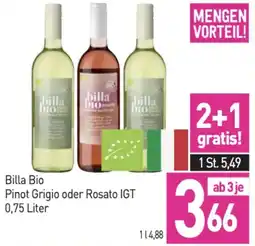 Sutterlüty Billa Bio Pinot Grigio oder Rosato IGT Angebot