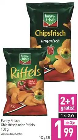 Sutterlüty Funny Frisch Chipsfrisch oder Riffels Angebot