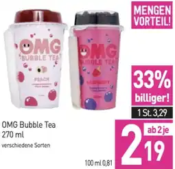 Sutterlüty OMG Bubble Tea Angebot