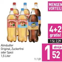 Sutterlüty Almdudler Original, Zuckerfrei oder Spezi Angebot