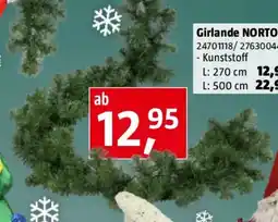 Bauhaus Weihnachtsgirlande Norton Angebot