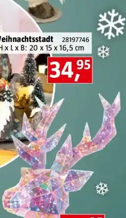 Bauhaus LED-Dekoleuchte Rentier Angebot