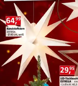 Bauhaus Konstsmide Weihnachtsleuchte 3D-Stern Angebot