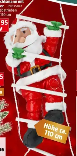 Bauhaus LED-Weihnachtsdekofigur mit LED Leiter Angebot