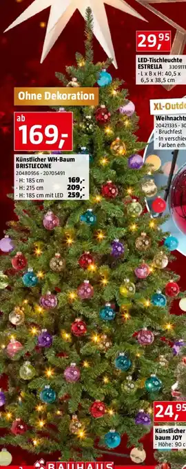 Bauhaus Künstlicher Weihnachtsbaum Bristlecone Angebot