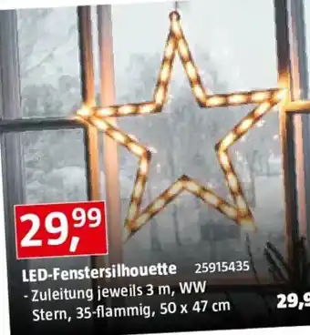 Bauhaus Konstsmide LED-Stern Stern Silhouette Angebot