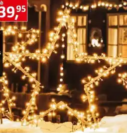 Bauhaus LED-Gartenstecker Stern Angebot