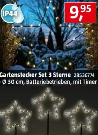 Bauhaus LED-Gartenstecker Gartenstecker Sterne Angebot