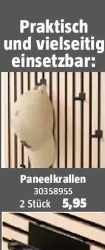 Bauhaus Millex Paneelkrallen Horizontal & Vertikal Angebot