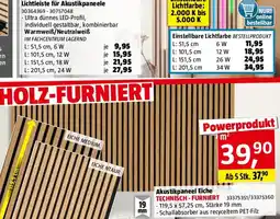 Bauhaus Akustikpaneel Angebot
