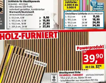 Bauhaus Akustikpaneel Angebot