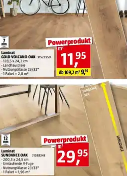 Bauhaus Krono Original Laminat Altitude Sundance Oak Angebot