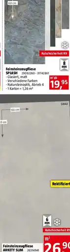 Bauhaus Feinsteinzeugfliese Arkety Slim Angebot