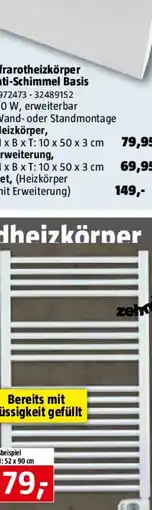 Bauhaus Zehnder Elektro-Badheizkörper LCE Angebot